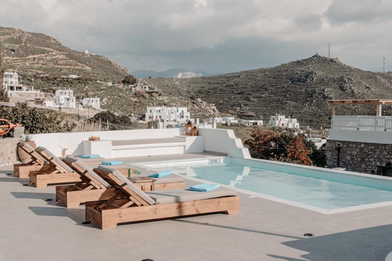 Villa Of Roses In Naxos - Private Villa With Pool Naxos City Exterior foto